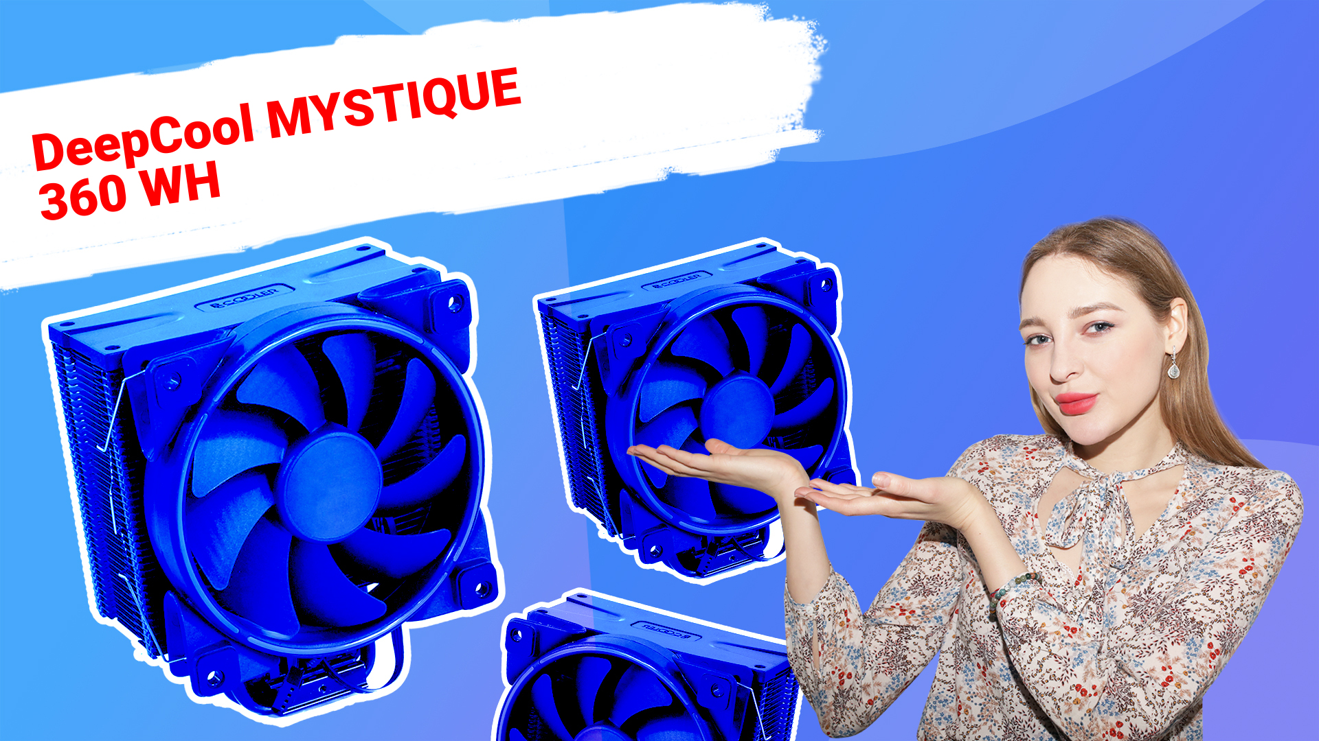 НИКС Компьютерный Супермаркет: видео про Система водяного охлаждения DeepCool MYSTIQUE 360 WH MY...