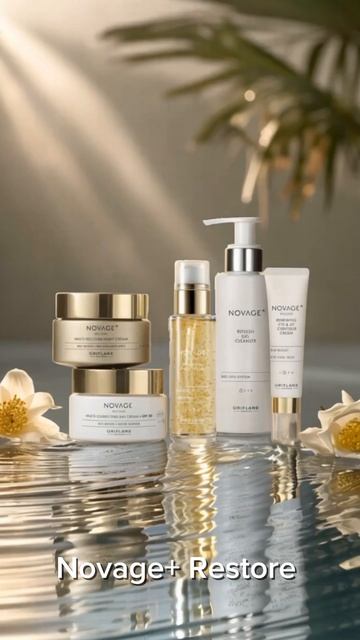 комплексный уход Novage+Restore #novage #лицо #морщины #упругость #коллаген #кэшбэк #крем #длялица