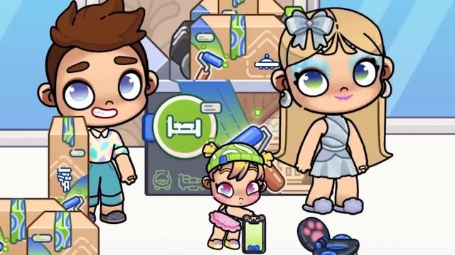 MilaGameСЮРПРИЗ НА ДЕНЬ РОЖДЕНИЯ БЛИЗНЕЦОВ 🎀👶🚀 AVATAR WORLD ИСТОРИЯ 💕 РУТИНА СЕМЬИ 👨👩👧👦 О