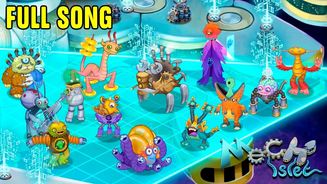Островок Механики - Вся Песня 4.8.4 (My Singing Monsters, Мои Поющие Монстры)
