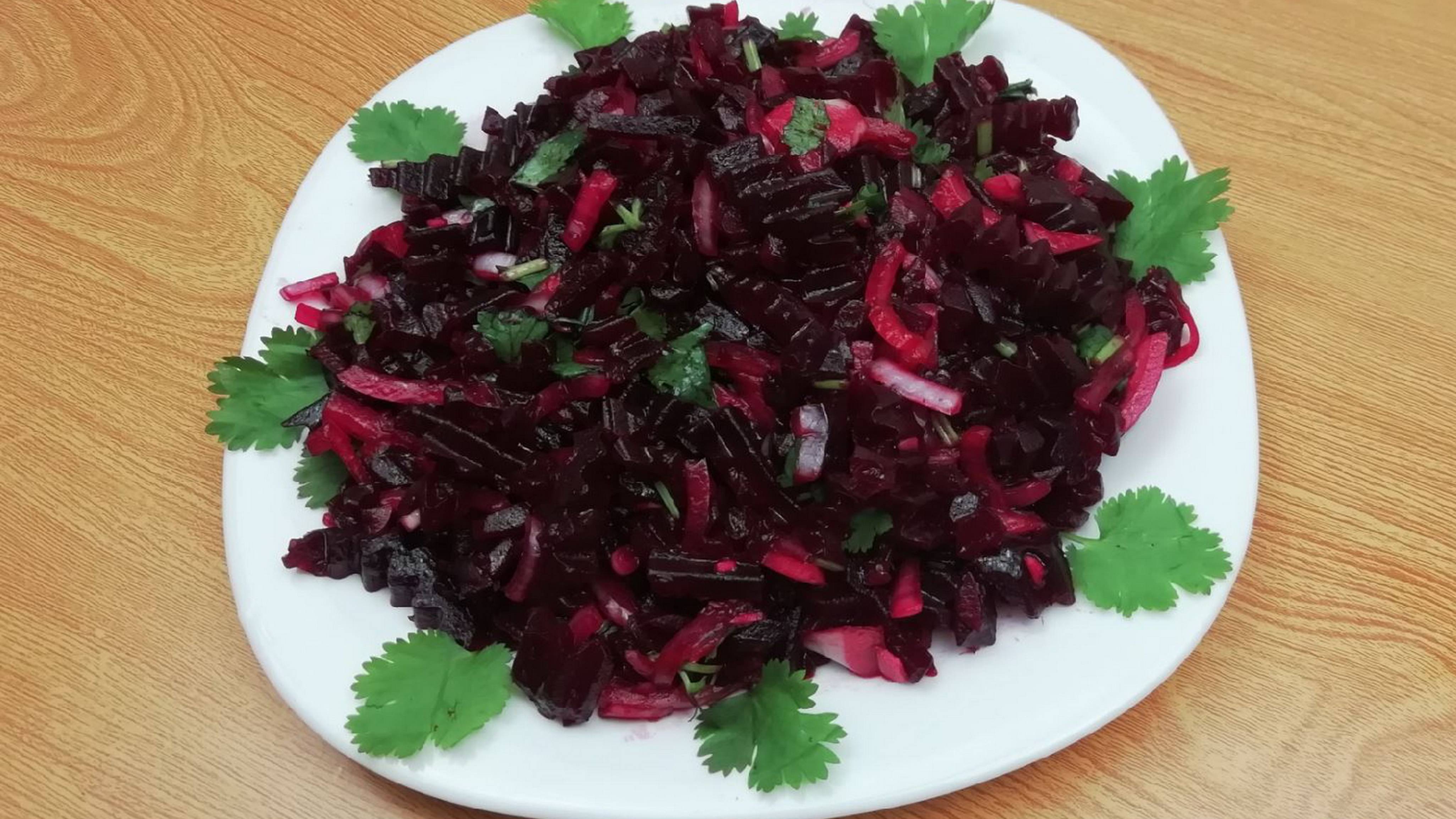 УЛЕТНЫЙ  САЛАТ из СВЕКЛЫ ЗА 15 МИНУТ!Самый Простой и Вкусный Свекольный Салат с Луком/Свекла рецепты