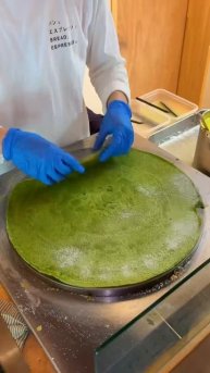 LQ5Iy06IH8g - 抹茶シュガーバタークレープ!過去1番のパリパリ感!京都にある「クレープとエスプレッソと嵐山」#京都グルメ #japanesefood #japantravel