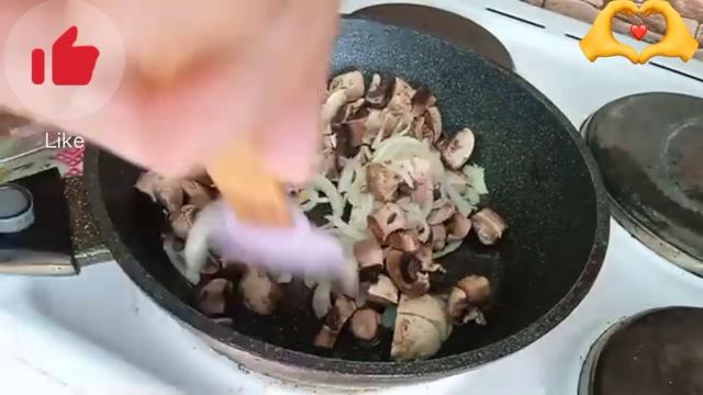 СУПЕР САЛАТА ШАМПИНЬОНАМИ!!