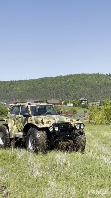 Снегоболотоход на базе LADA NIVA 🔥