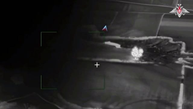 Боевая работа ВКС России в районе н.п. Попов Яр