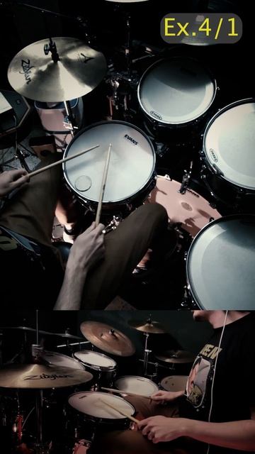 Барабанный курс “Prompted Ghosts”. Пример 4/1.