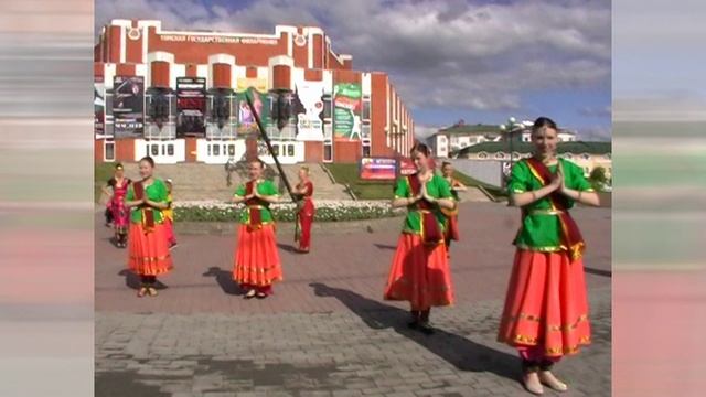 Демонстрация на улице Тарана | 4-й Международный Индо-Российский фестиваль