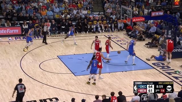 The Oklahoma City Thunders' BEST PLAYS of the 2025 NBA Playoffs!