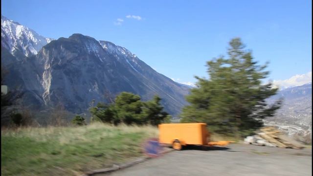 Швейцария. По дороге из Leukerbad в Leuk (продолжение).