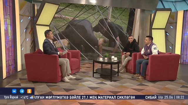 Шоу "Салям". Студия ҡунаҡтары - Айбулат Йәмилов, Азат Хафизов