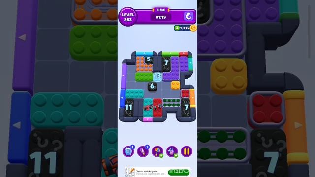 color block jam 863 уровень