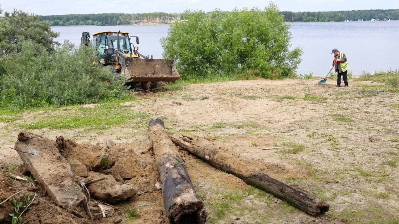 Пляж в деревне Подрезово приведут в порядок