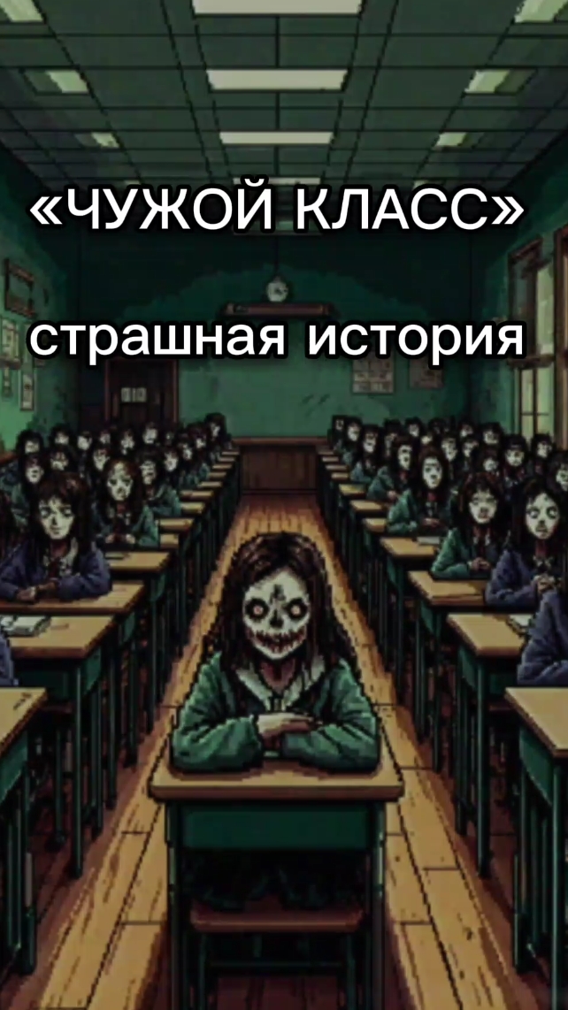 ЧУЖОЙ КЛАСС страшная история #ужасы #страшилки #страшныеистории #ужасы #мистика #страшныесказки