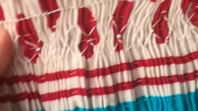 Как сшить юбку с буфами. Вышивка на буфах.