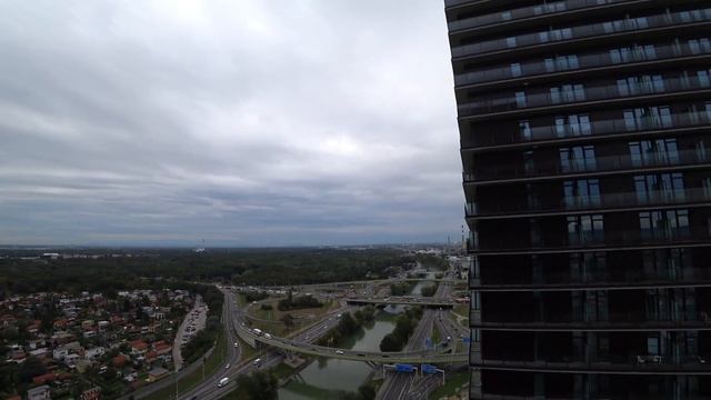 ВIДЕНЬ З ВИСОТИ 24 ПОВЕРХУ / VIENNA FROM A HEIGHT OF 24 FLOORS / вена с высоты 24 этажа