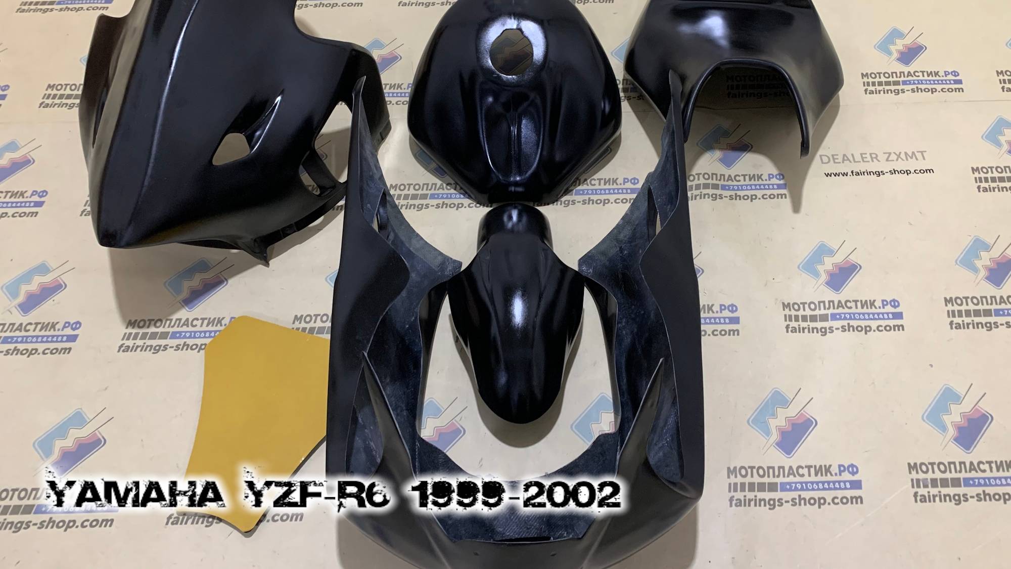 Yamaha YZF-R6 1999-2002 ||| мотопластик.рф