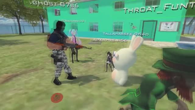 Vrchat - кроличий замес в детсаде