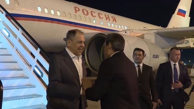 С.В. Лавров прибыл в Туркменистан, Ашхабад, 24 июня 2025 года