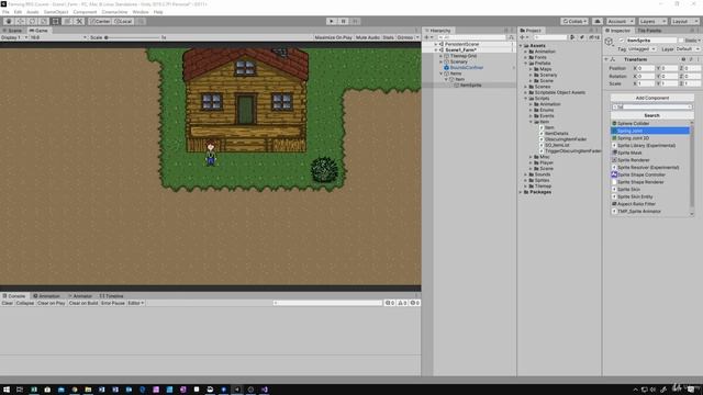 21 - Item Class And Commodity Prefabs - Unity 2D Game Developer Course Farming Rpg