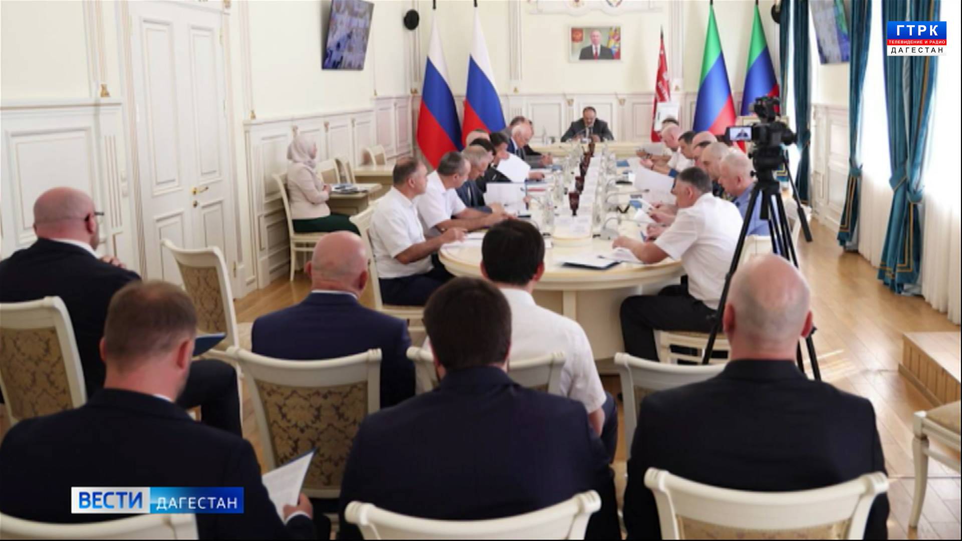 Сергей Меликов провел заседание Антитеррористической комиссии в республике