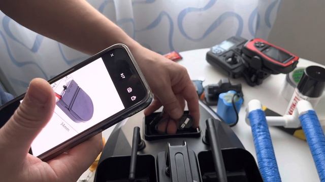 Прикормочной кораблик ￼V020 c AliExpress, доработки, установка эхолота.￼