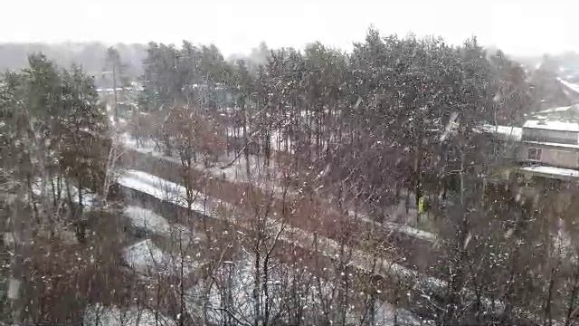 Снегопад 2020. Подмосковье