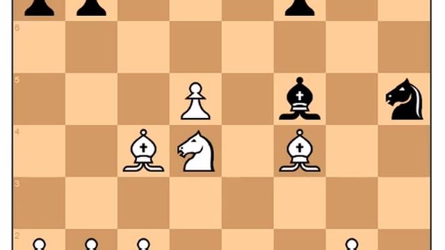 Александр Алехин ловко выигрывает задвигая пешку на _d6_