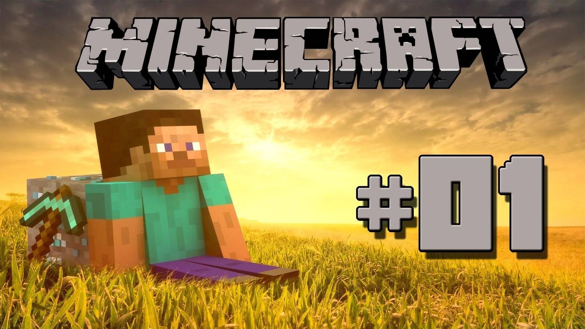 Прохождение игры Minecraft #1 выживание
