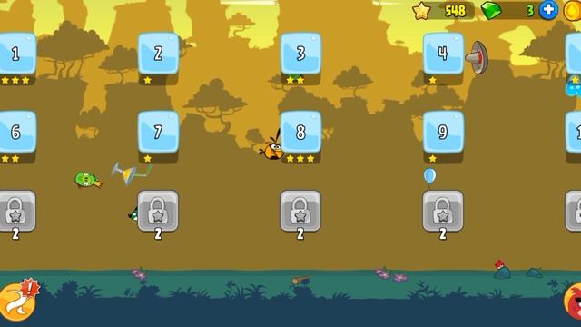 я играю в Angry Birds часть 28