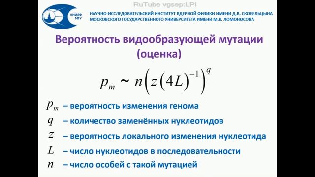 Биоинформатика и макроэволюция