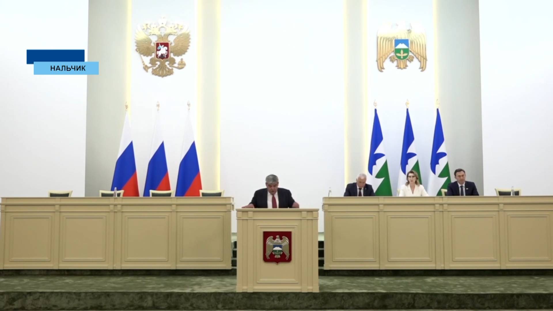 Сегодня Казбек Коков обратился с ежегодным посланием к Парламенту Кабардино-Балкарии