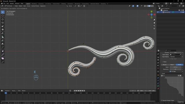 21 - 44 Using Curves as Ornaments