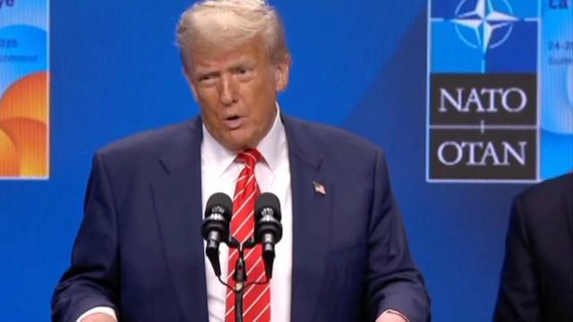 Президент США провёл брифинг на полях саммита НАТО. Основной акцент — ситуация вокруг Ирана, а вот У