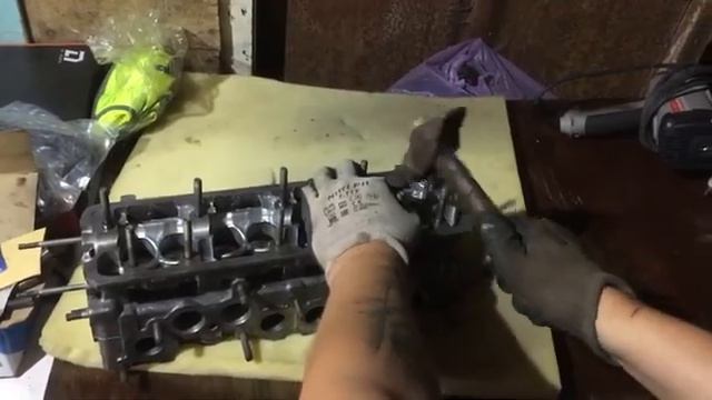 Замена направляющих втулок клапанов ВАЗ