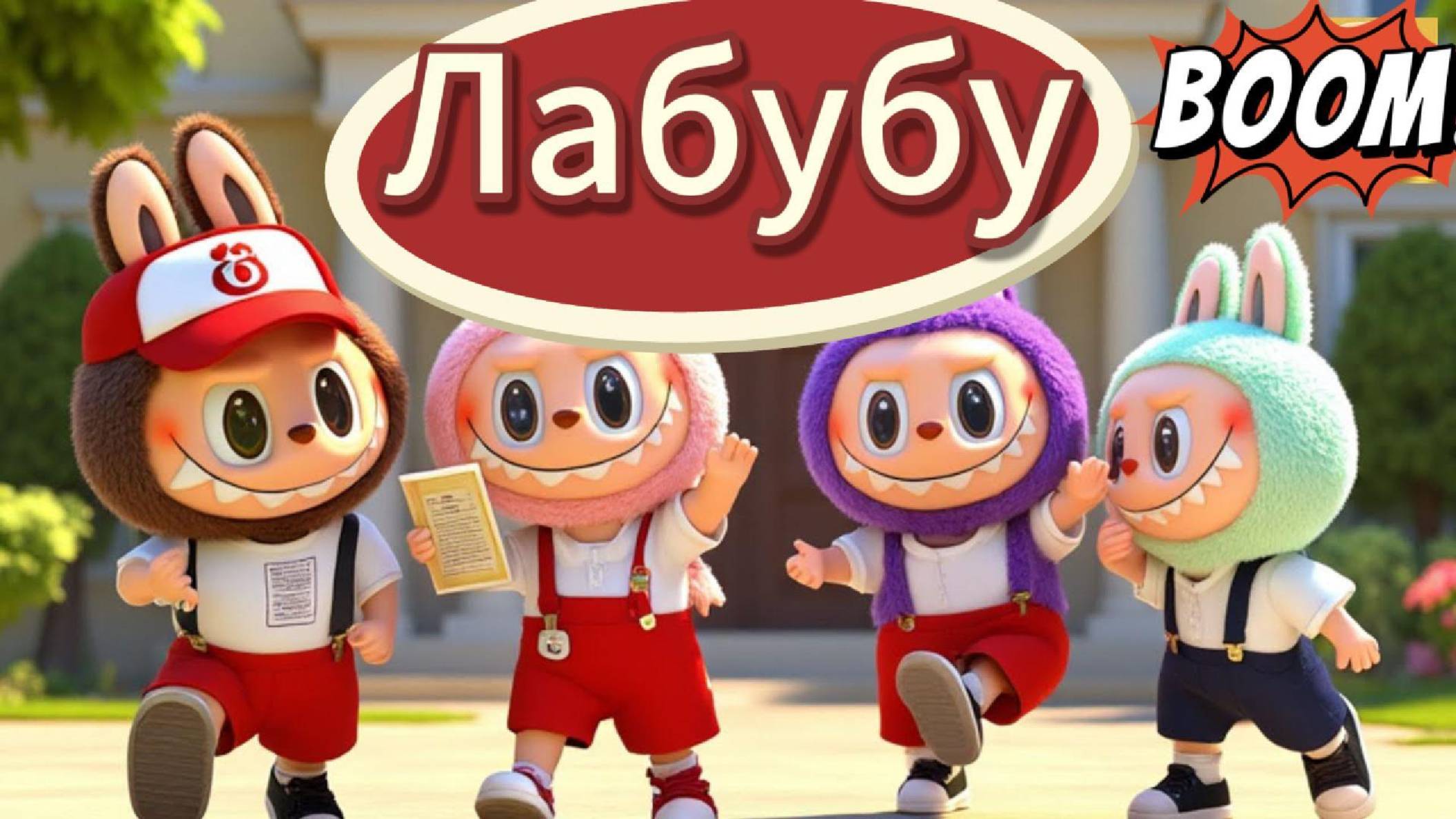Лабубу Дибаги Рапорт - Детские стишки | Детские песни Индонезии