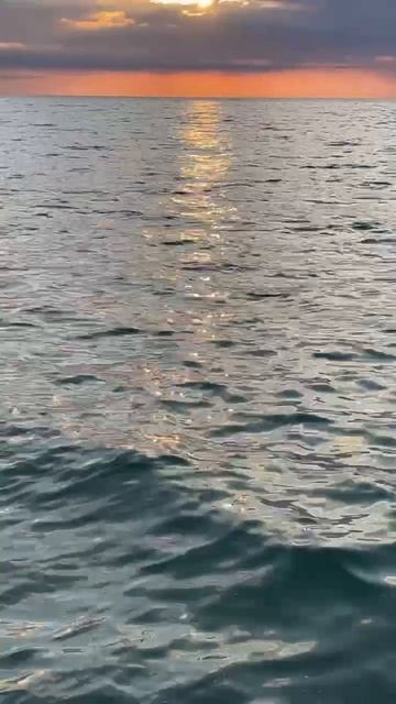 Крымский закат и морько