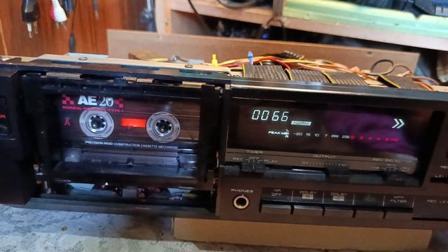 Akai GX-R60 после ремонта