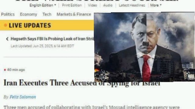 ‼️🇮🇷 По Ирану прокатилась волна репрессий за связи с Израилем 

▪️По данным информагентства Nour N