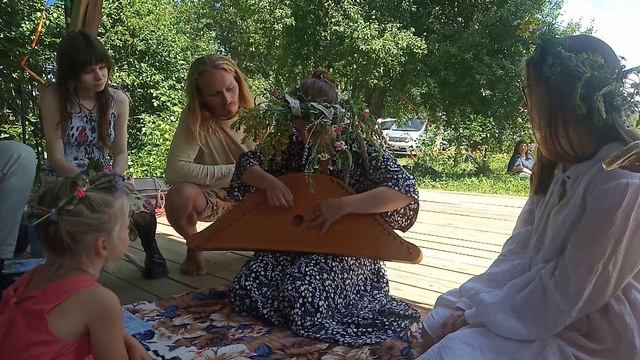 Праздник Ивана Купала в поселении Родовых поместий «Живой Дом», Краснодарский край.