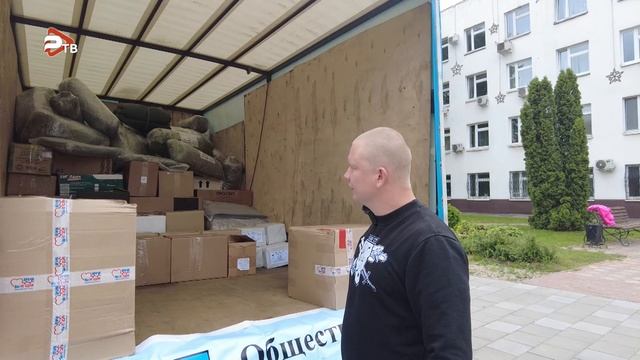 Очередной гуманитарный груз отправился из Раменского в ЛНР