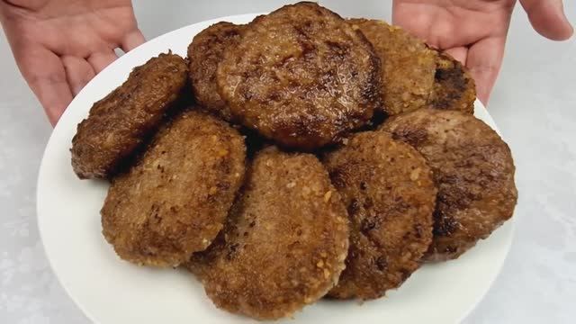 Рецепт Бабушкиных домашних котлет из фарша.