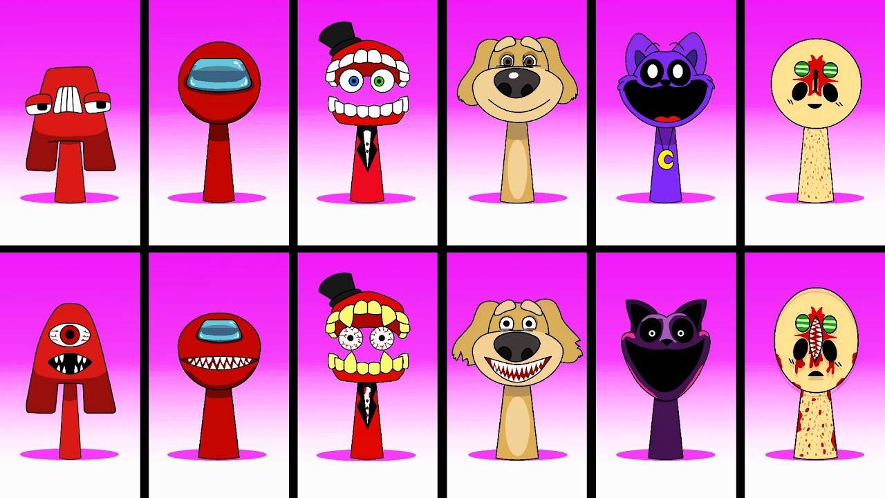 СПРУНКИ VS ИТАЛЬЯНСКИЕ МЕМЫ - ВСЕ ФАЗЫ ПОЛНЫЙ СБОРНИК (Incredibox Sprunki) #sprunki #СПРУНКИ