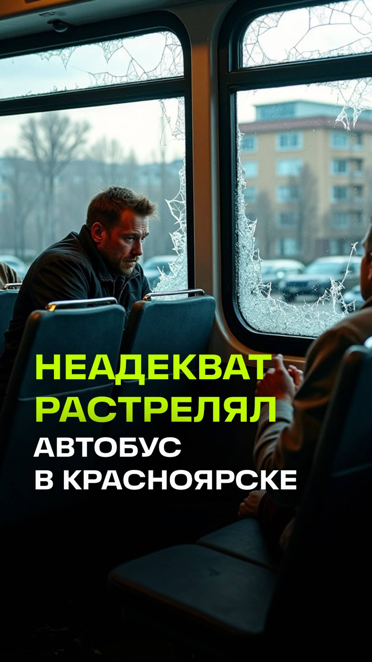 Травматический террор: пассажиры автобуса в шоке от выстрелов