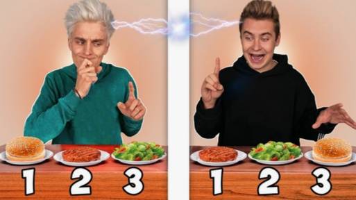 ВЛАД А4 - ТЕЛЕПАТИЯ БУРГЕР ЧЕЛЛЕНДЖ !