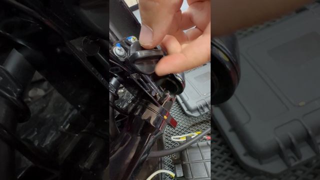 Проблема с ручкой газа Suzuki df20a