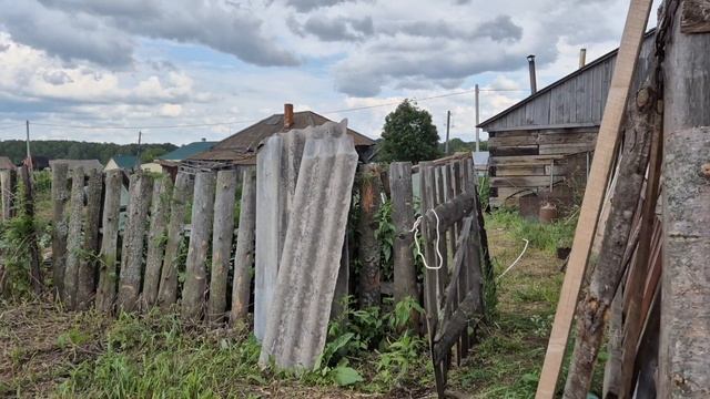 Наши деревенские заботы/дождь дает жару/ездили за кормом