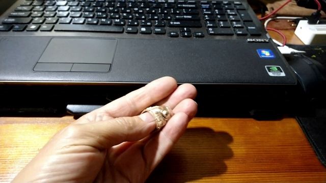Золотой Паук в работе.