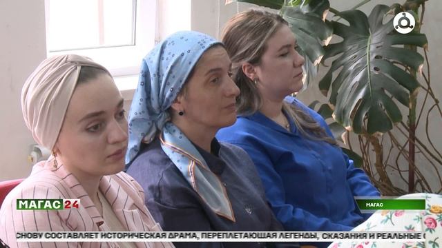Муса Мартазанов-гость литературной гостиной в НИИ имени Чаха Ахриева