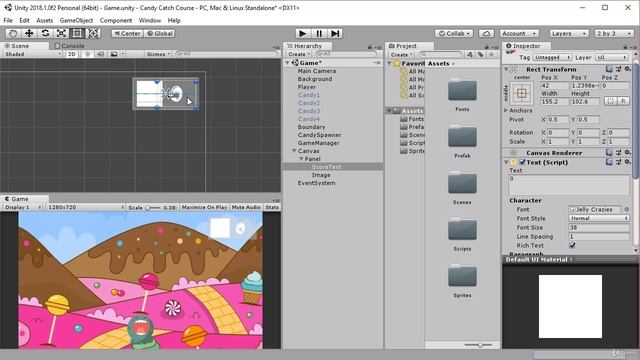 58 - Showing Score UI on Screen