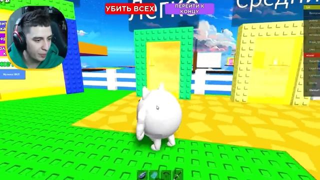 ГЛЕНТ - ПОДНИМИСЬ НА 2000 СТУПЕНЕК, ЧТОБЫ ВЫЖИТЬ! ЦАРЬ ГОРЫ В ROBLOX !
